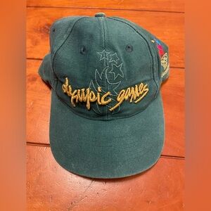 The Game Vintage 1996 green Atlanta Olympics snapback hat